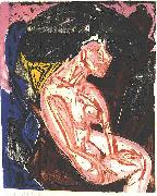 Ernst Ludwig Kirchner Female lover oil painting reproduction